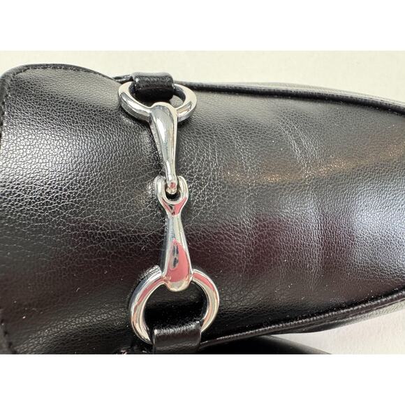 Journee Collection Lacie Shoes Womens Size 7 Black Slip On Loafers Moc Toe Bit - Picture 8 of 16